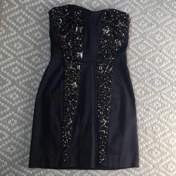 Stunning beaded French Connection dress - Picture 2 of 8